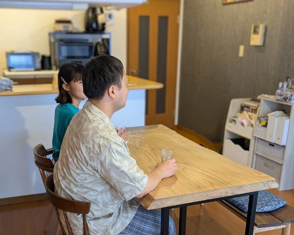 一枚板テーブル栓